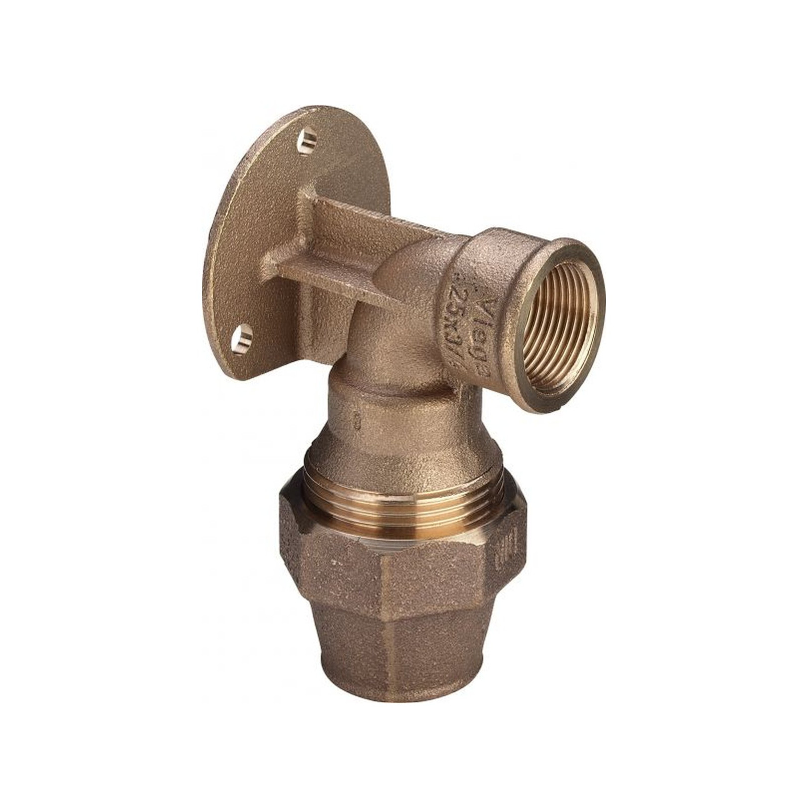 Viega Wandscheibe 9025.5 20x1-2 Rotguss Verschraubung Rp-Gewinde 278021