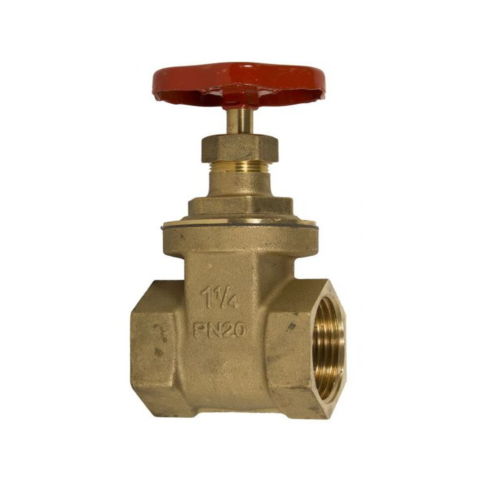 Jung Pumpen Absperrschieber DN 40 PN16 Messing Innengewinde 1 1/2 Zoll JP44786