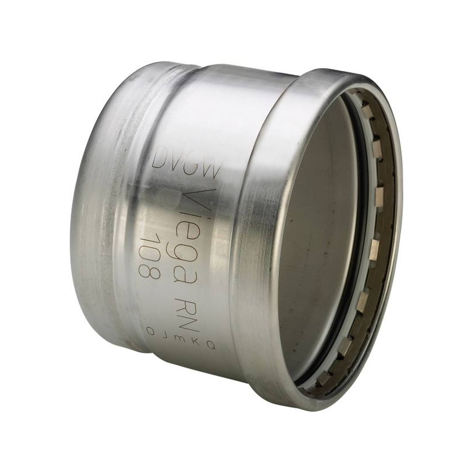 Viega Verschlusskappe Sanpress Inox XL 2356.1 76.1 mm Edelstahl Pressanschluss SC-Contur 557881