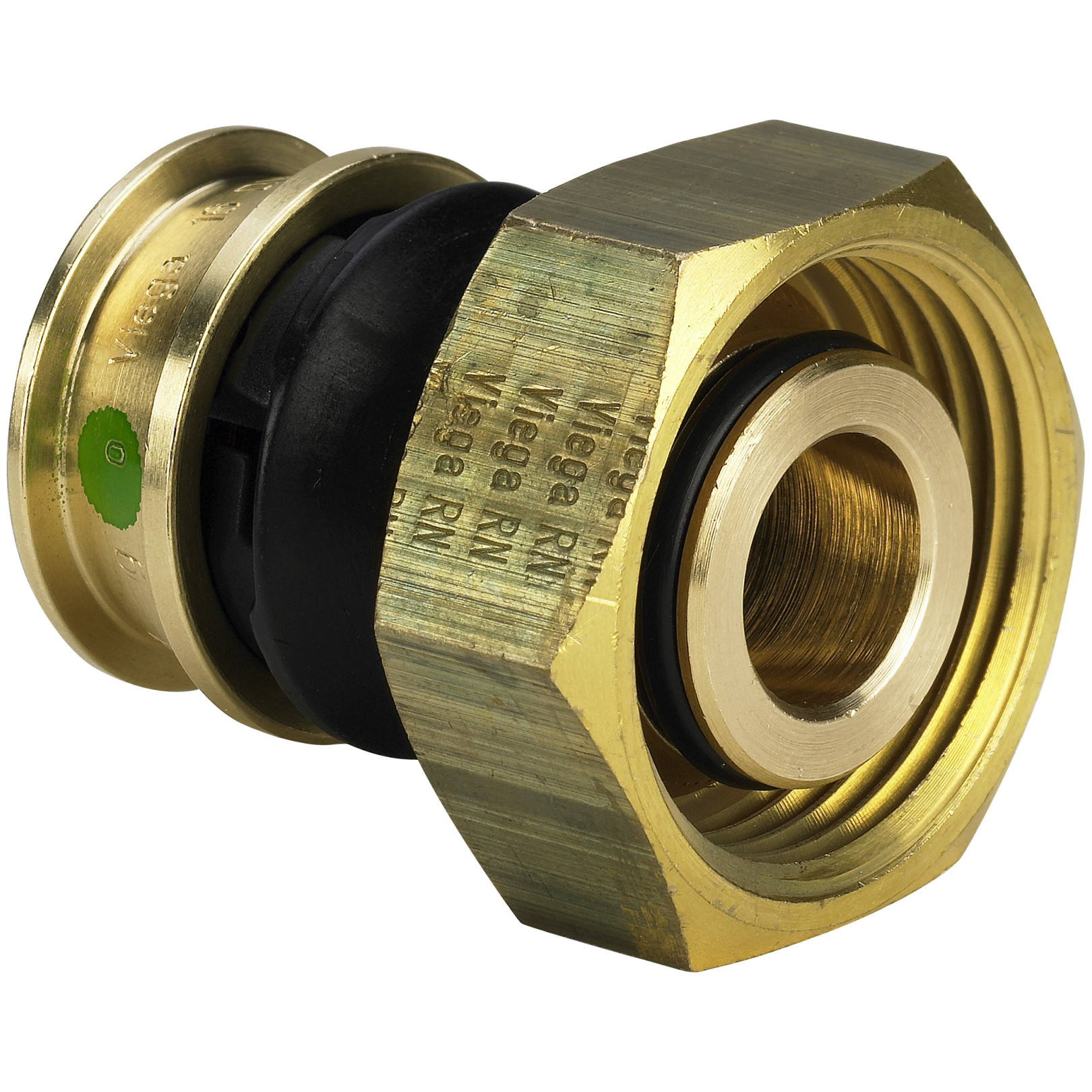 Viega Pressfitting Raxofix 5381 Verschraubung Eurokonus 20mm 3/4 Zoll IG SC-Contur Rotguss 647896