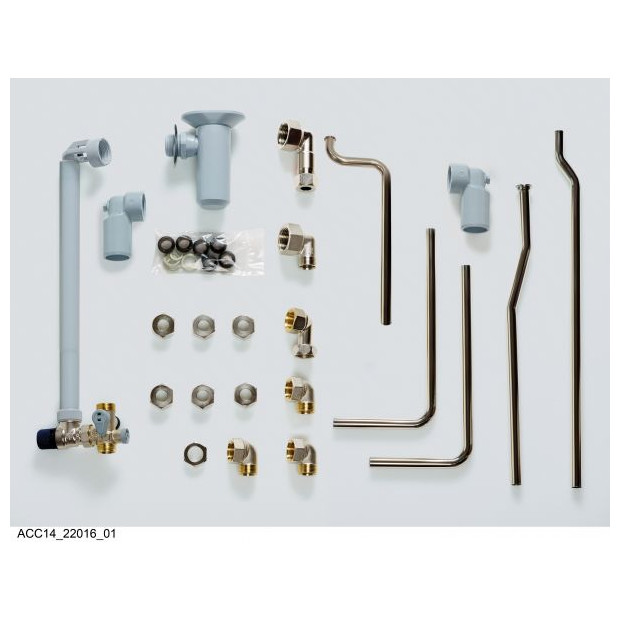 Vaillant Speicher-Verrohrungssatz 150 Liter Aufputz Sicherheitsgruppe 10 bar 0020183760