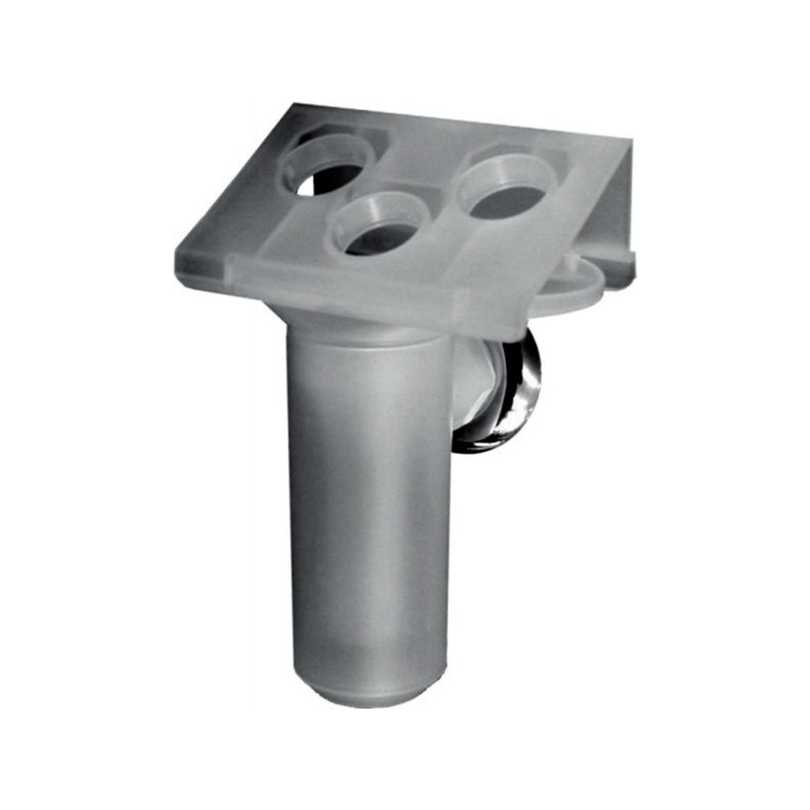 Wolf Ablauftrichter R1 Siphon Rosette Schlauchhalter 3-fach Kunststoff Gasthermen 8602888