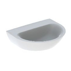 Geberit Waschtisch Renova 60x48cm ohne Hahnloch ohne Überlauf weiß Sanitärkeramik 500661011