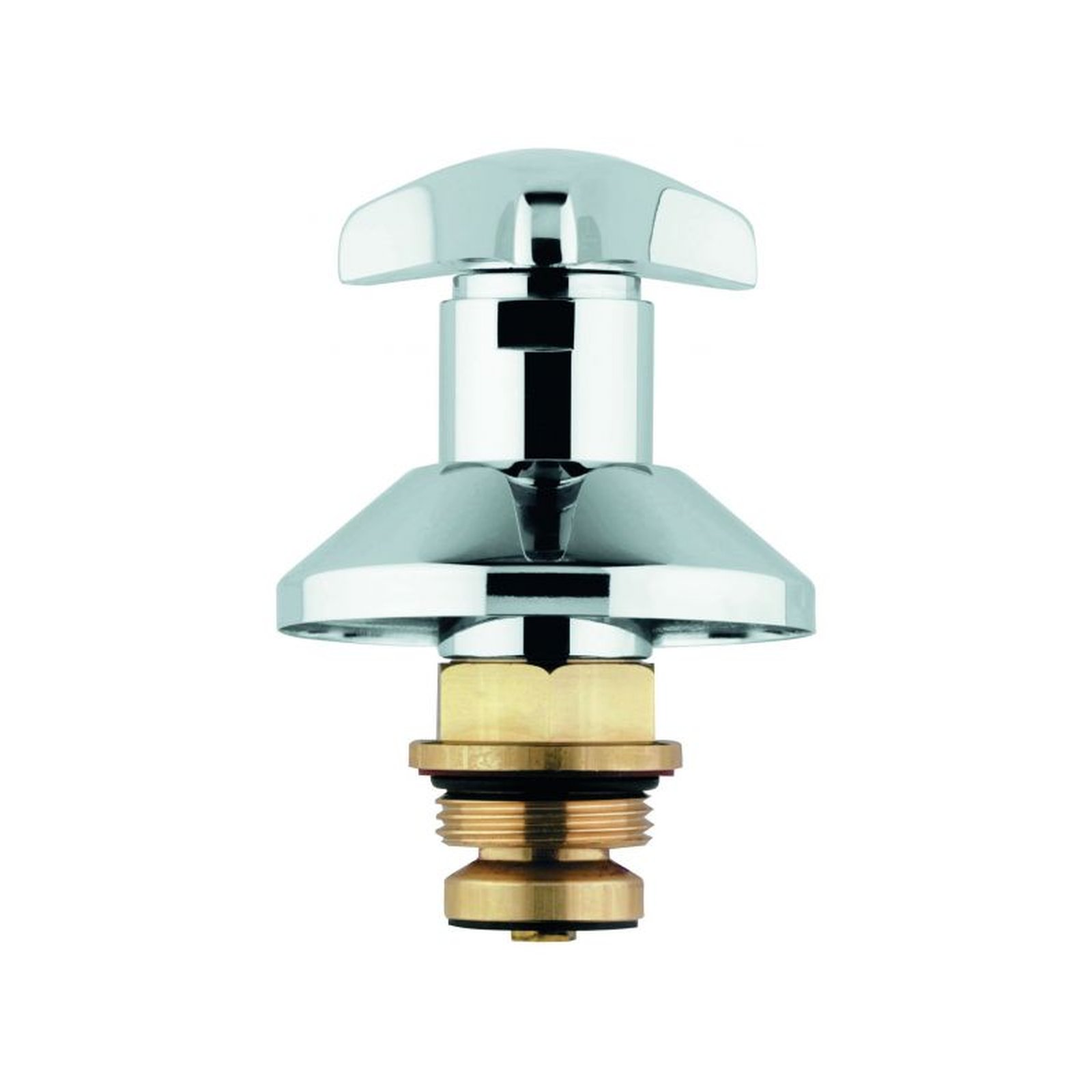 GROHE Oberteil 11508 UP-Ventil 1 Zoll Trecorn Griff Markierung rot chrom 11508000