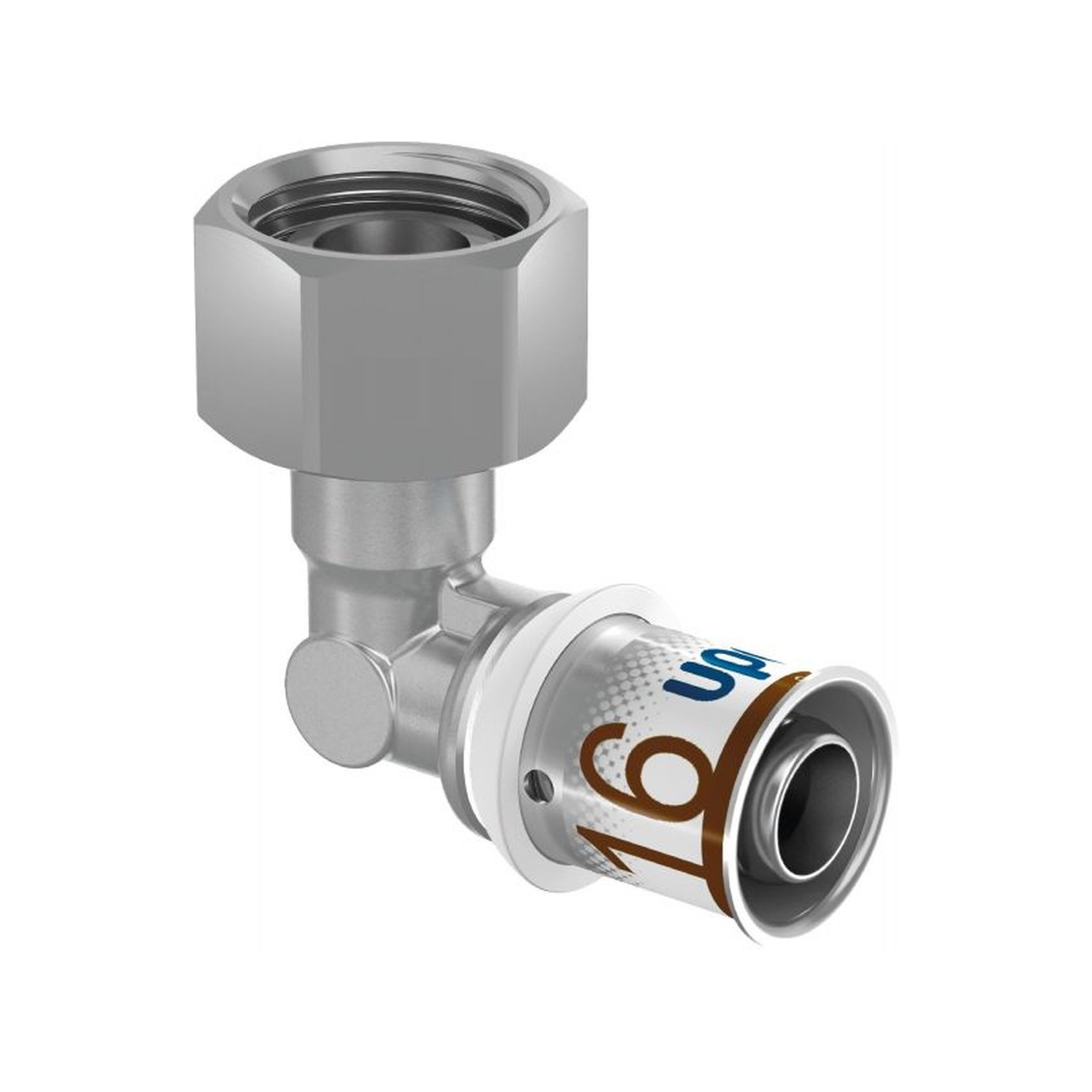 Uponor S-Press PLUS SK-Winkelverschraubung 16mm DN15 Innengewinde Pressfitting DVGW 1070658