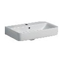 Geberit Waschtisch Renova Compact 60x37 cm Sanitärkeramik weiß mittig Hahnloch Überlauf 226160000