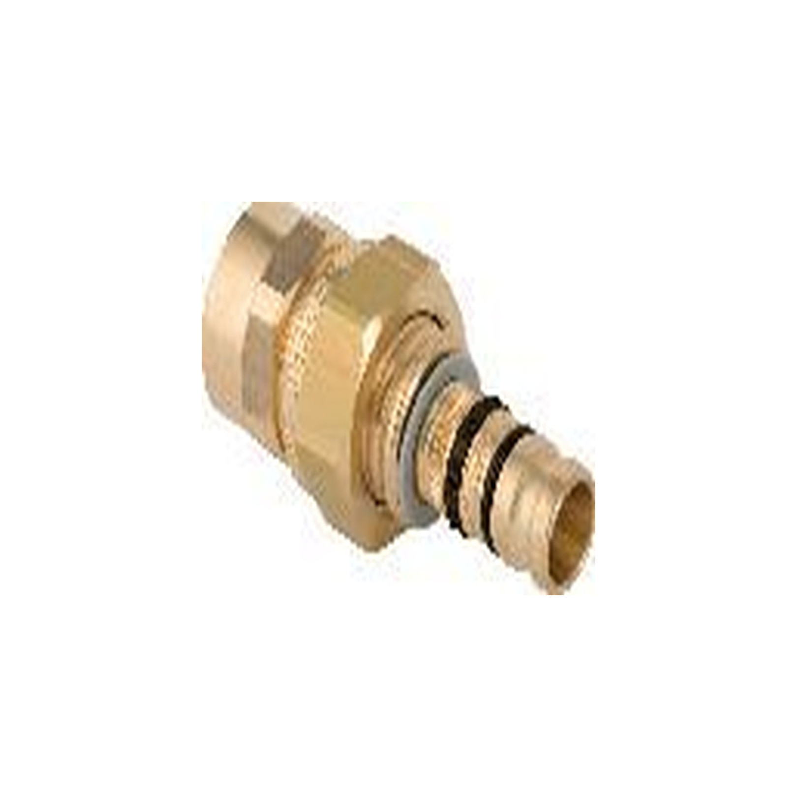 Geberit Mepla Übergangsverschraubung d20xDN15 1/2 IG Rotguss PVDF O-Ring 602595005