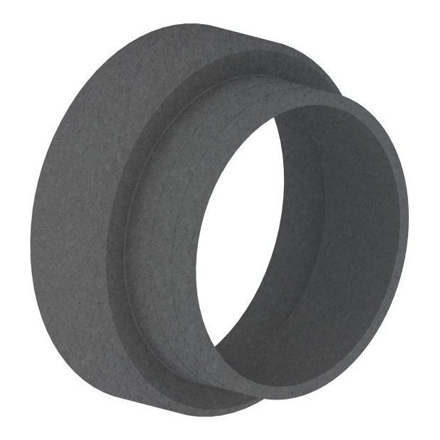 Zehnder Muffe ComfoPipe Compact DN200 EPP schwarz 254-200 mm Länge 110 mm 990328698