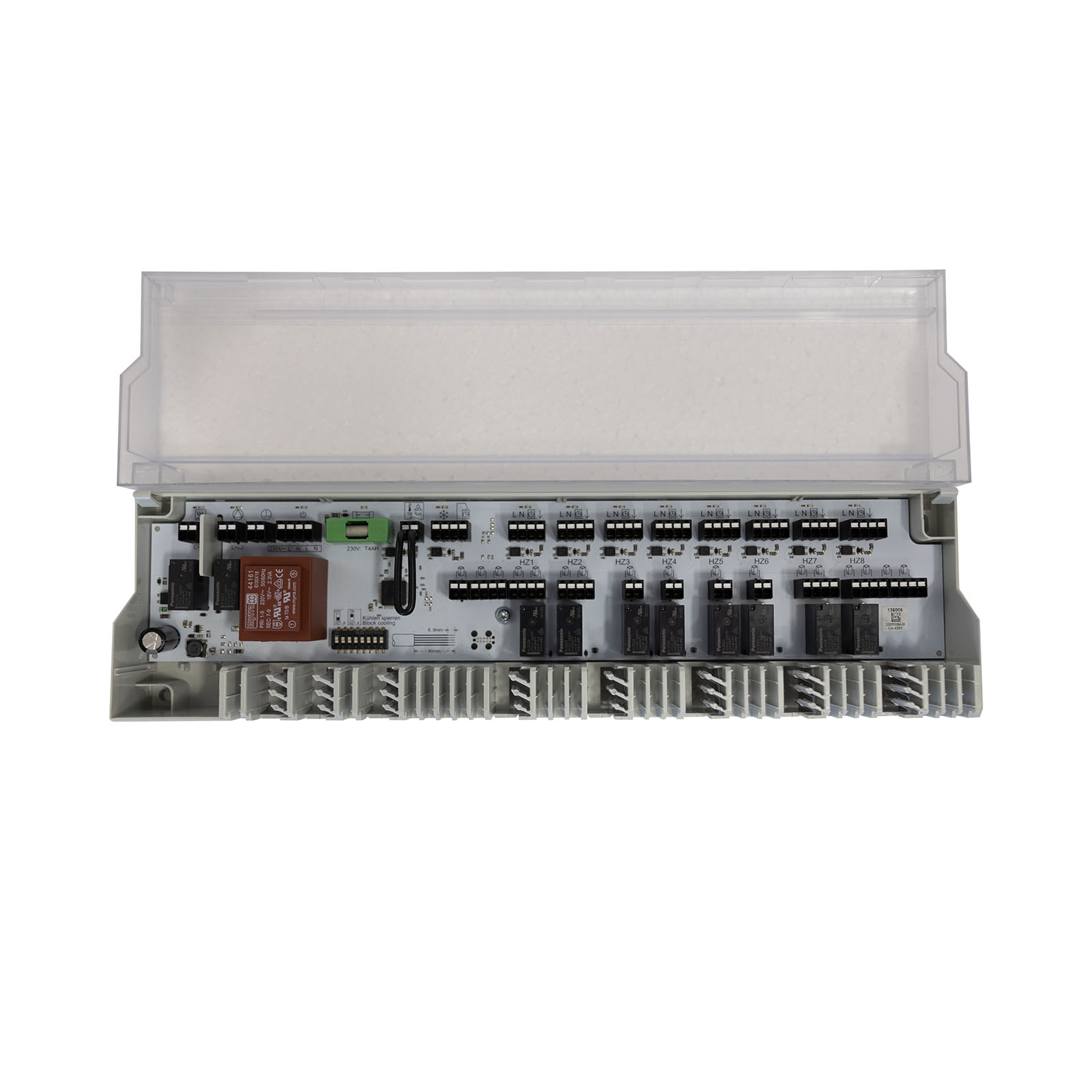 Zewotherm Regelklemmleiste 230V 8 Zonen Heizen/Kühlen Balance Zewotherm Regelklemmleiste 230V 8 Zonen Heizen/Kühlen Balance