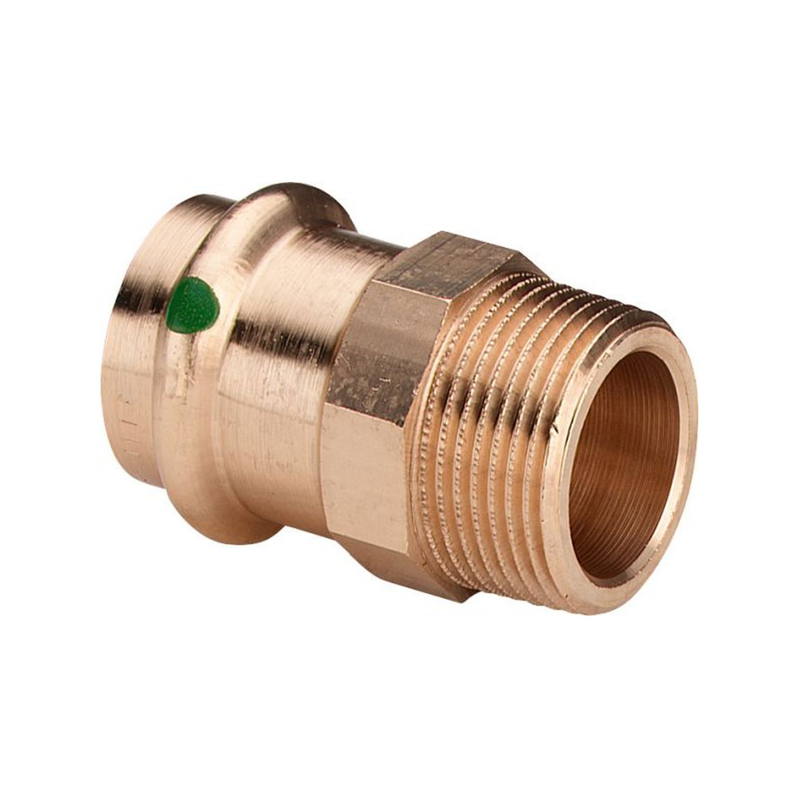 Viega Pressfitting Sanpress 2211 Übergangsstück 54mm x 1 1/2 Zoll AG Siliziumbronze SC-Contur 314668