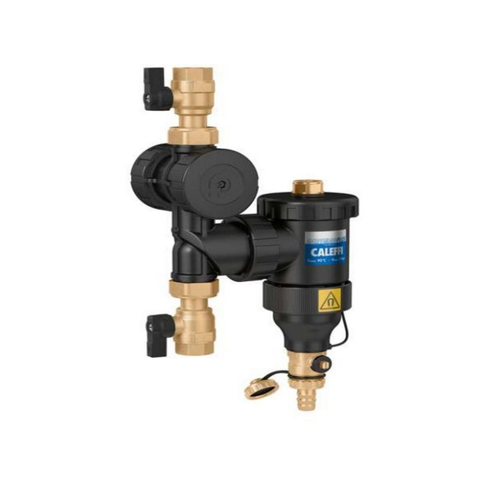 Caleffi Schlammabscheider Dirtmag 545376 1 Zoll Magnet Technopolymer Schmutzfänger Edelstahl-Sieb 545376