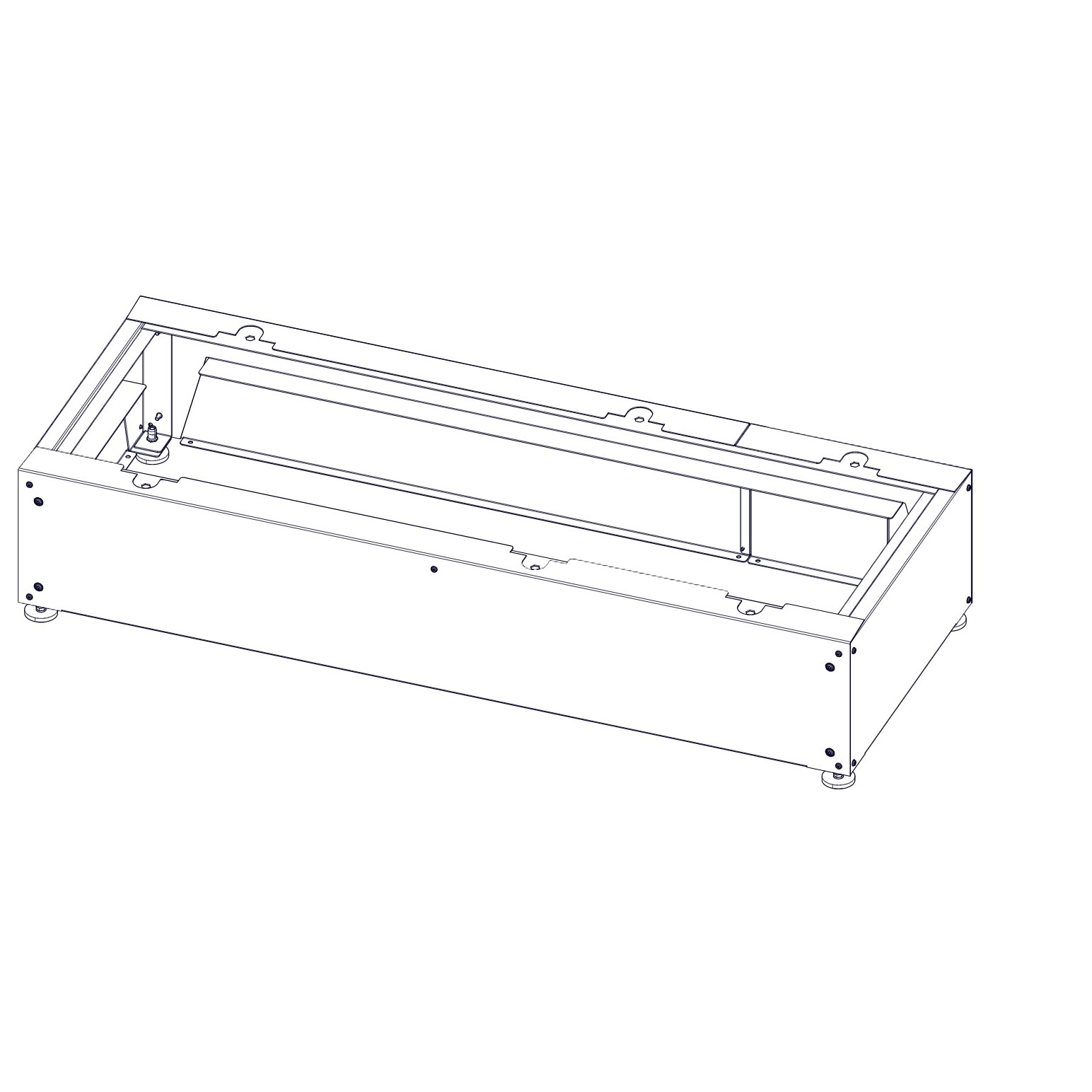 WOLF Verkleidung Bodenkonsole FHA-05-06 06-07 Designschrauben 9148541
