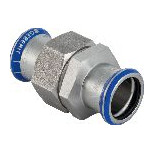 Geberit Edelstahl Verschraubung Mapress d28 Überwurfmutter Pressindikator EPDM 35393