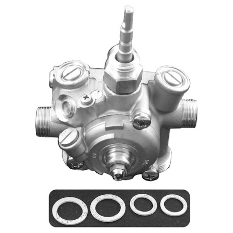 Junkers Wasserteil Ersatzteil WR350 Bosch Wasserarmatur 87070063220 1.39 kg kompatibel WR350-7KD0G23S0092