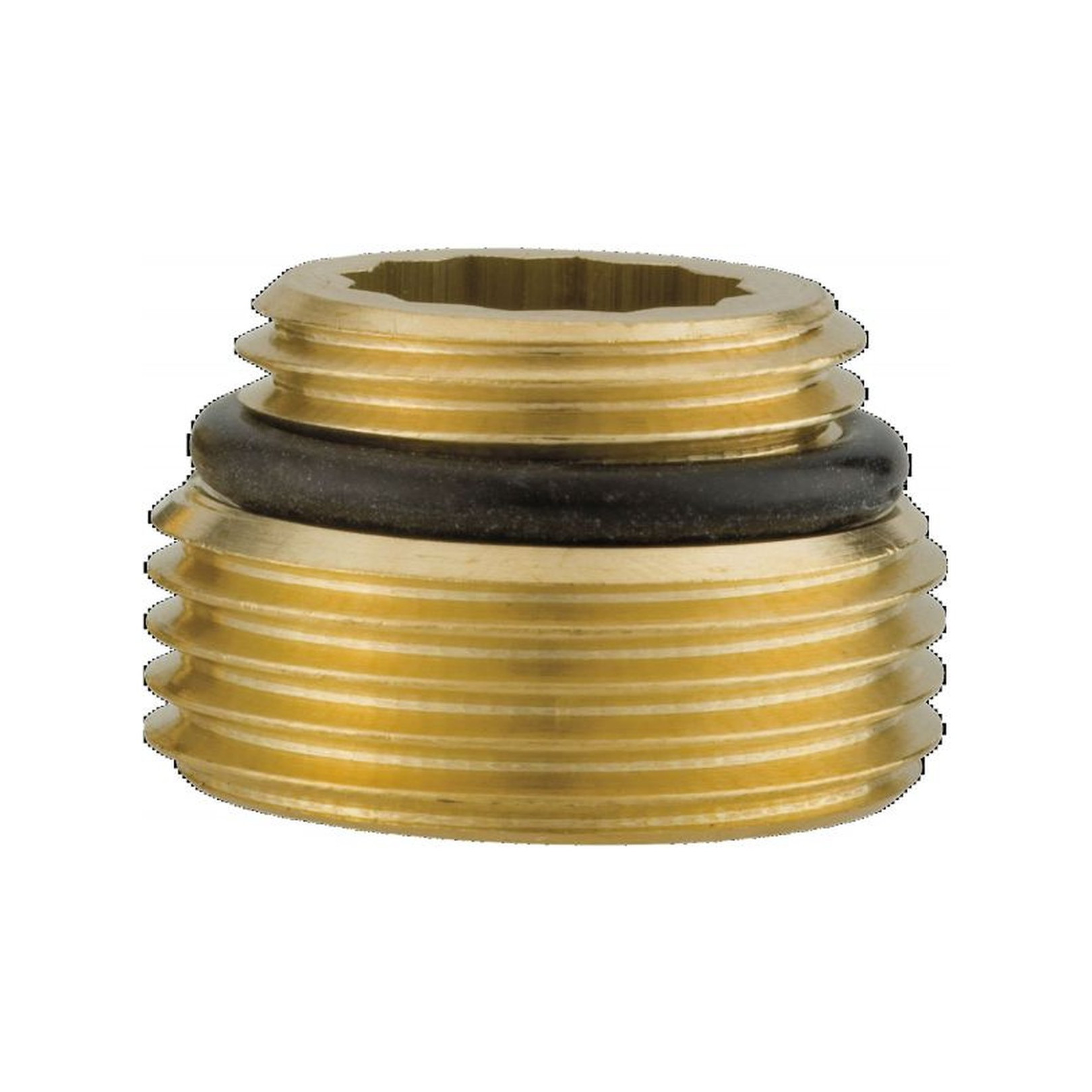 Hummel Anschlussnippel MS-blank G1/2 G3/4 flachdichtend selbstdichtend 2558123400