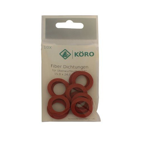 KOERO Dichtung Fiber-Ring 35x45x2 mm KTW W270 ACS WRAS 5 Stück 150931999