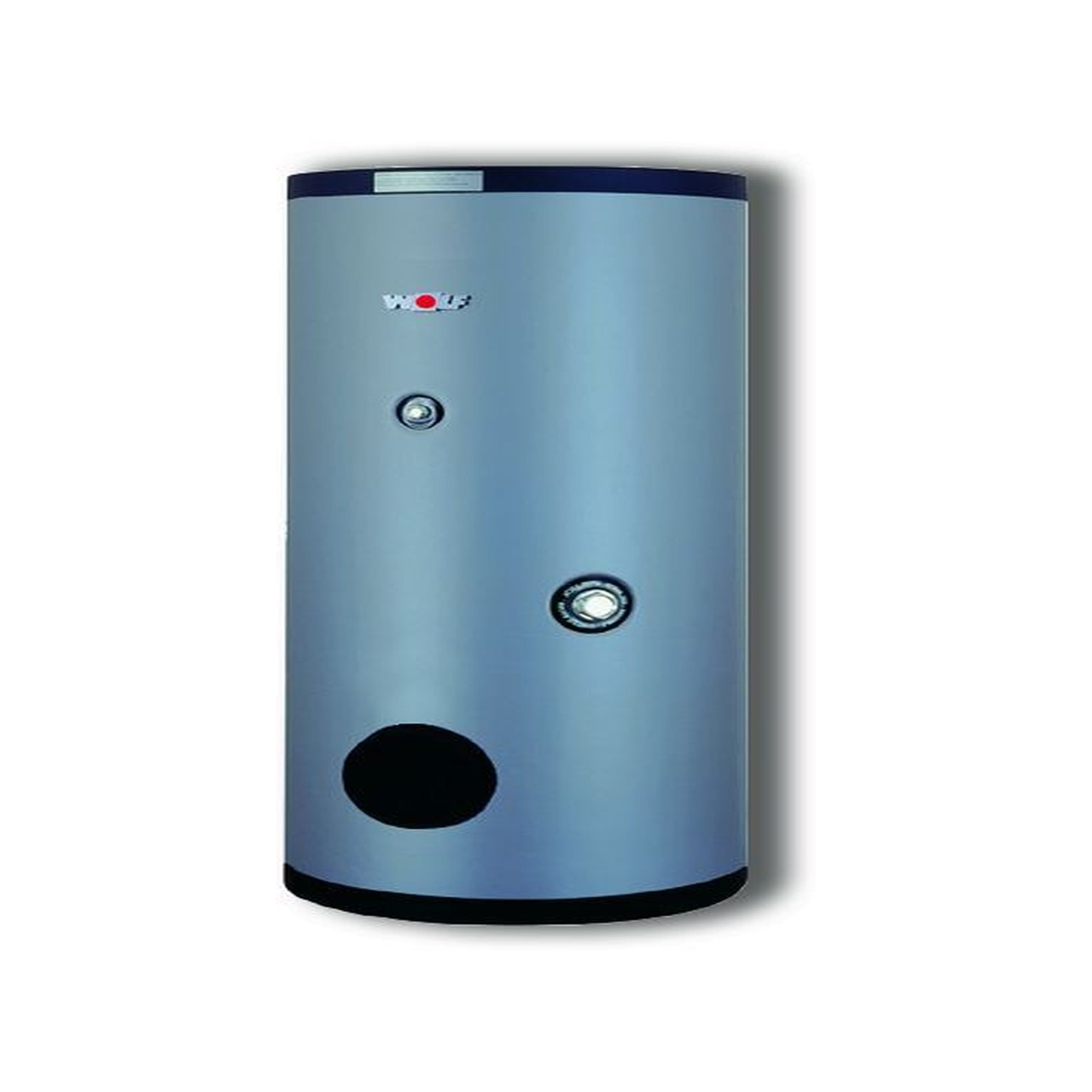 Wolf Warmwasserspeicher SEW-1-400 Glattrohrwärmetauscher Doppelwendel PU-Hartschaumdämmung 2483882Z02