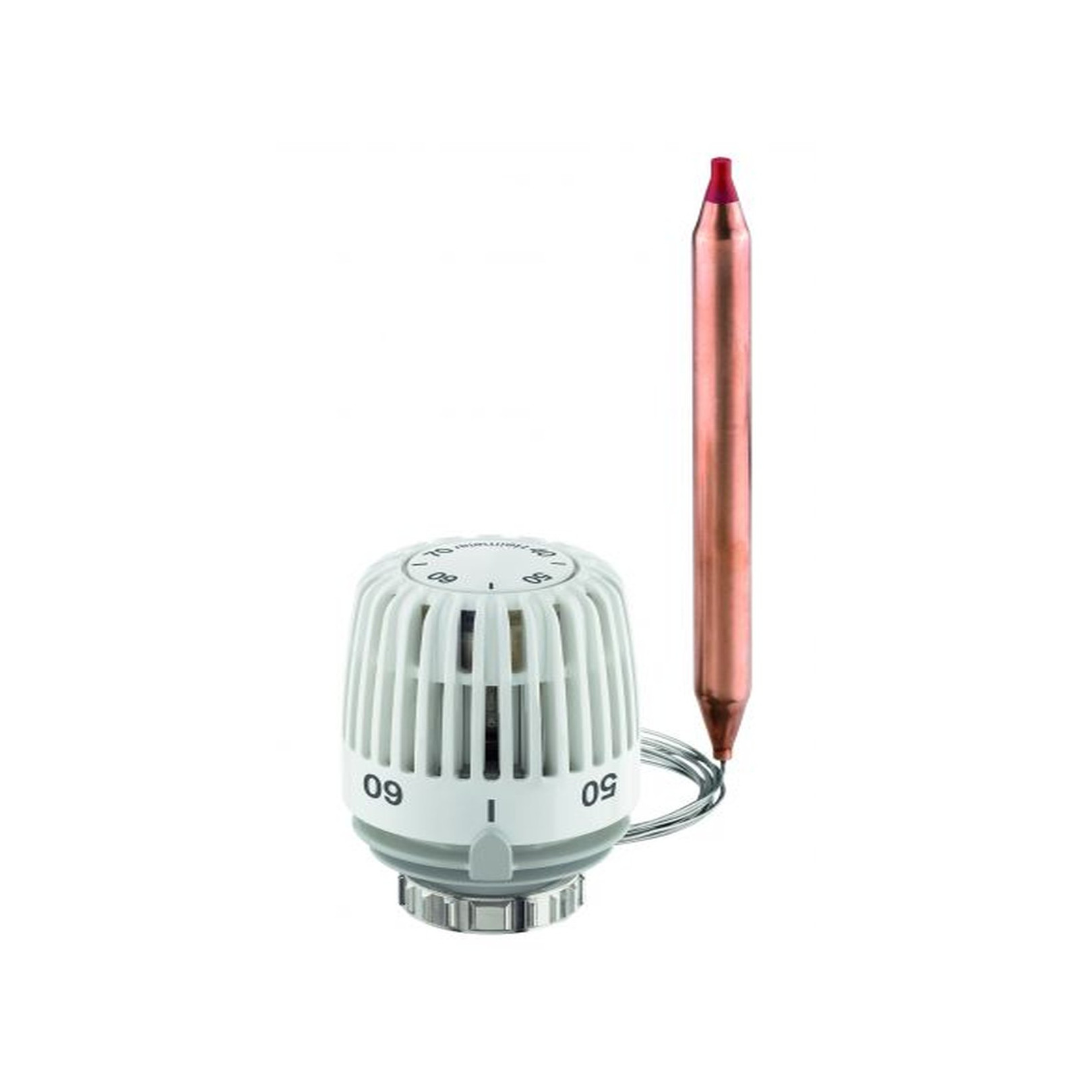 Heimeier Thermostatkopf-K Boilerregelung 40-70°C Kapillarrohr 2 m Flüssigkeitsfühler 6602-00.500