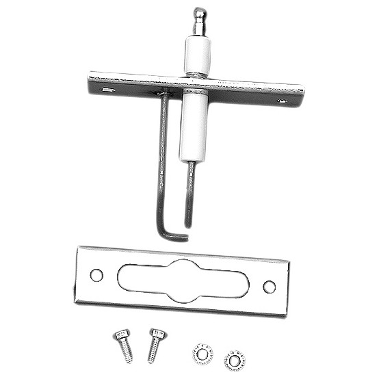 Bosch Junkers Zündelektrode KN 12..42-8D 8DC 8CH Isolatorlänge 42mm Anschluss 6.3mm Außendurchmesser 9mm 87290107000