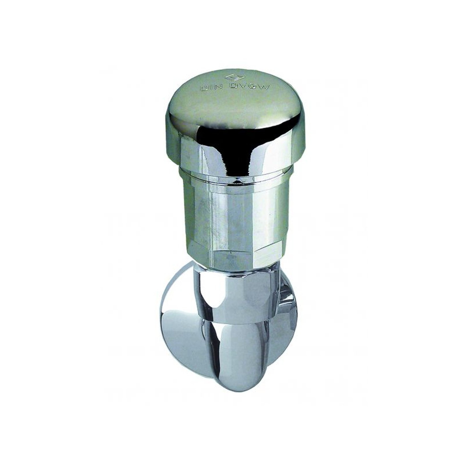 Aalberts Rohrbelüfter SEPP-SAFE-S 8171 DN15 verchromt Wandanschlussbogen Messing 0006073