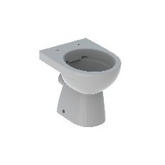 Geberit Stand WC Renova Tiefspüler Rimfree teilgeschlossen manhattan 500799001