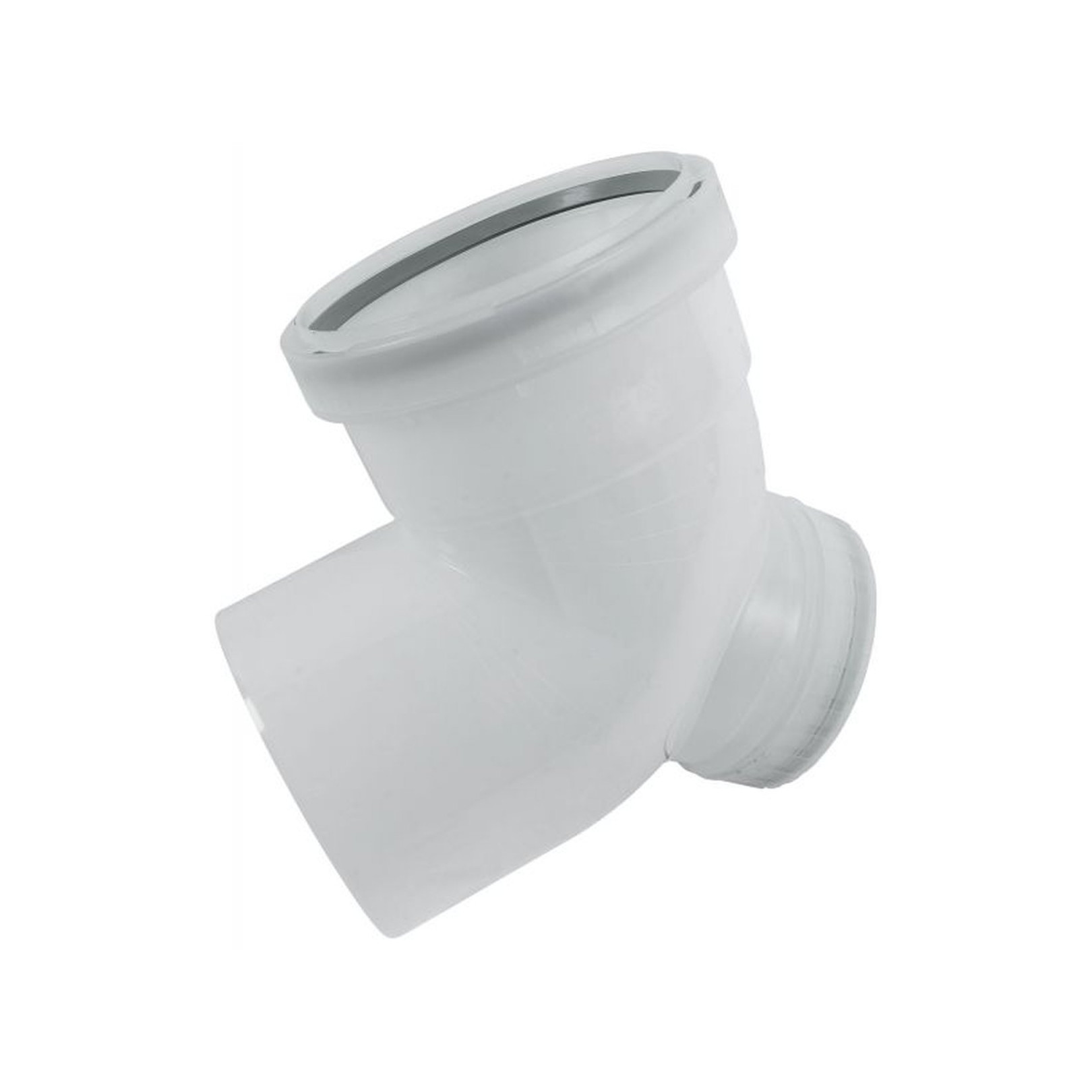 Wolf Revisionsbogen DN60 87 Grad Polypropylen 250mm bis 120 Grad Celsius 2651906