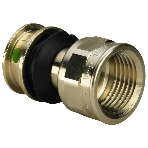 Viega Pressfitting Uebergangsstueck Raxofix 5312 40x1-1-4 SC-Contur Innengewinde 646233