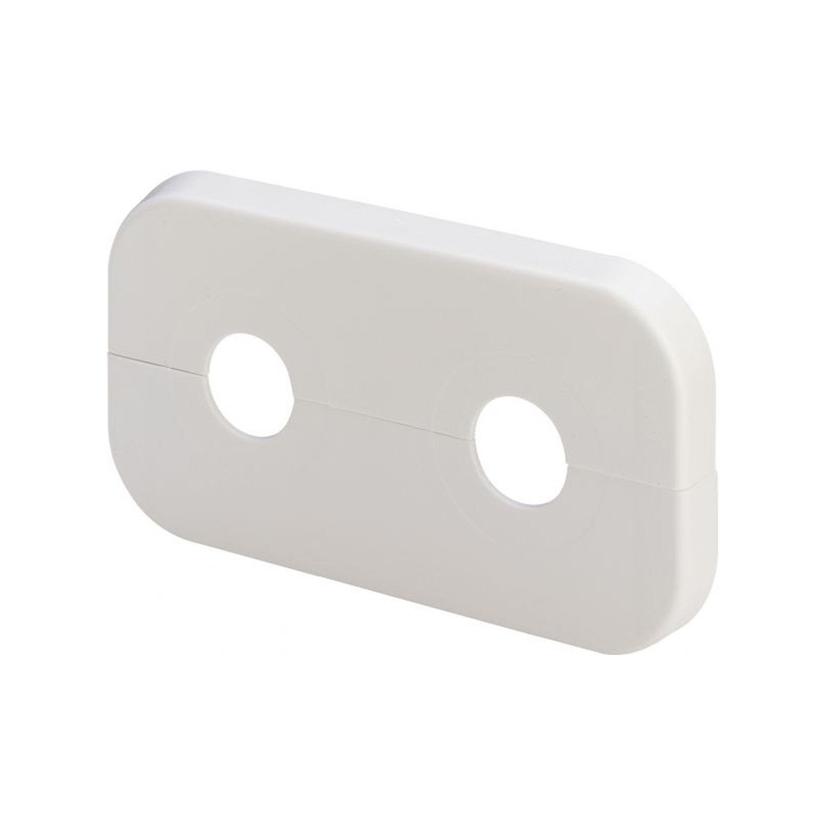 Viega Rosette 1079.3 Doppelrosette 110x60x10x17mm Stichmass 50mm 351748