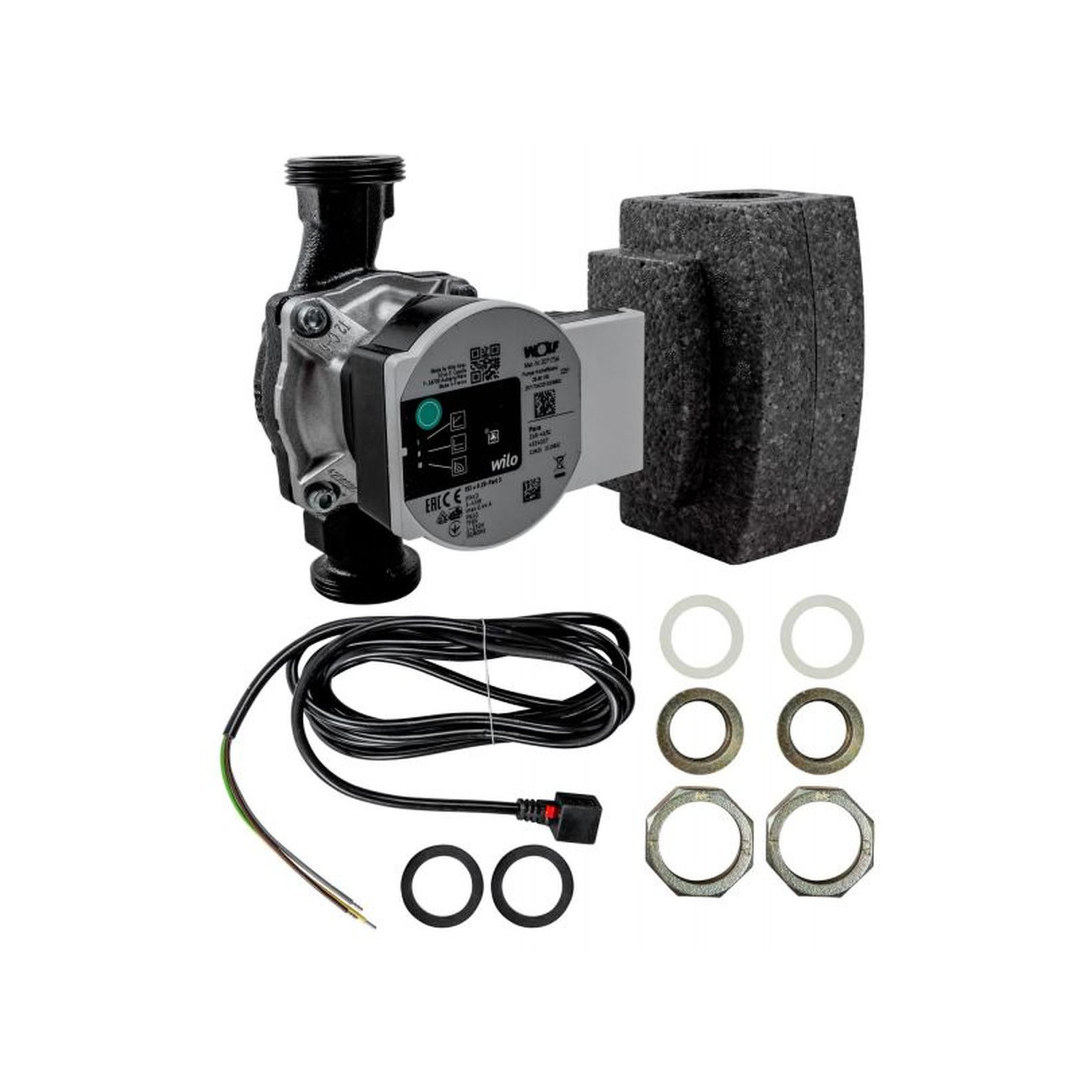 WOLF Hocheffizienz-Ladepumpe 1 Zoll EEI 0,23 selbstregelnd SEM-1 SEM-2 8908149