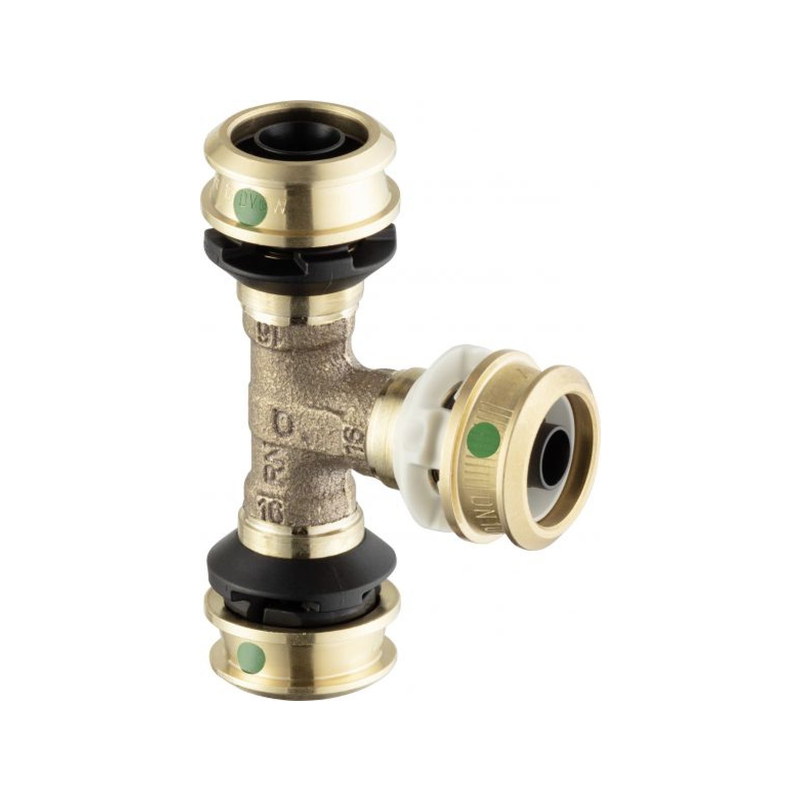 Viega Pressfitting T-Stück SC Raxofix DN10 5318.01 16mmxDN10x16mm Siliziumbronze 781958