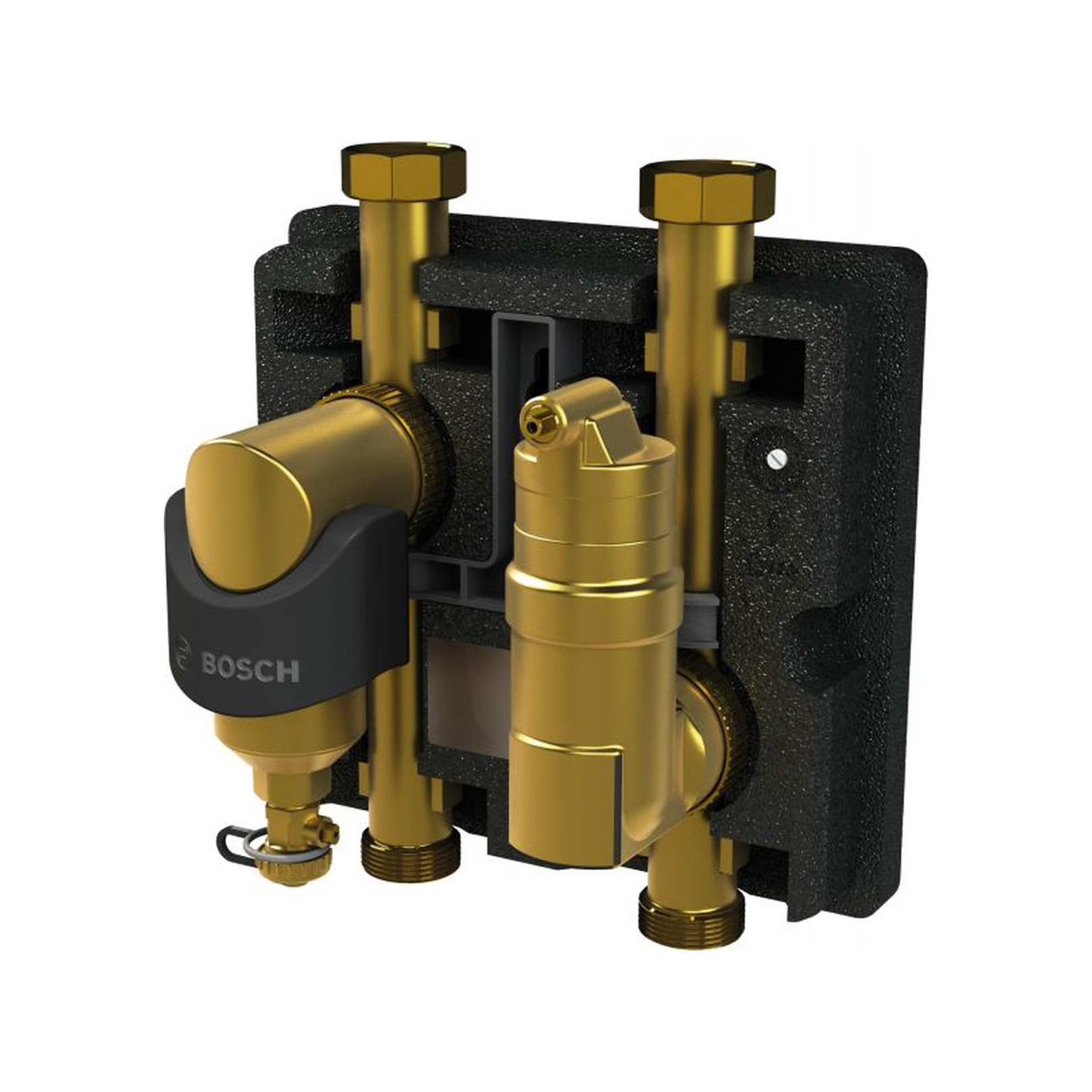 Bosch Abscheidergruppe MSL25 EPP-Gehäuse Magnetitabscheider Luftabscheider 1 Zoll vorinstalliert 7738330207