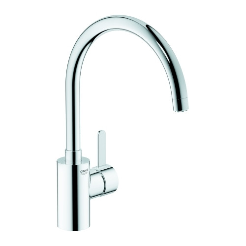 Grohe Spültischarmatur Eurosmart C 31180 Niederdruck hoher Auslauf schwenkbar Chrom 31180000
