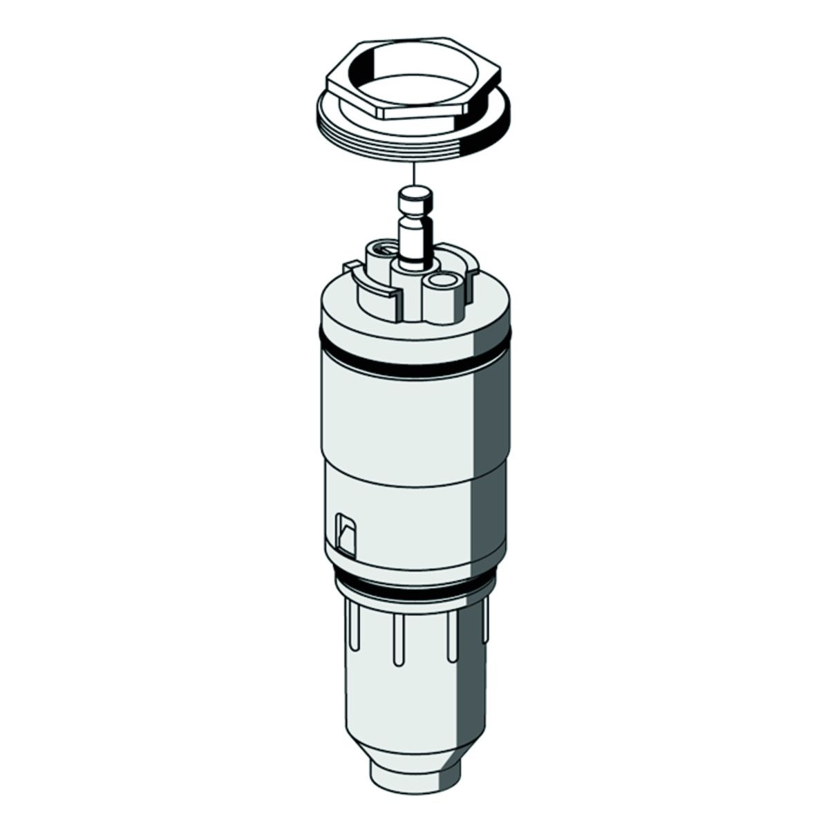 Schell Kartusche WC-Druckspüler EDITION BASIC SchellOMAT komplett Ersatzteil 294900099