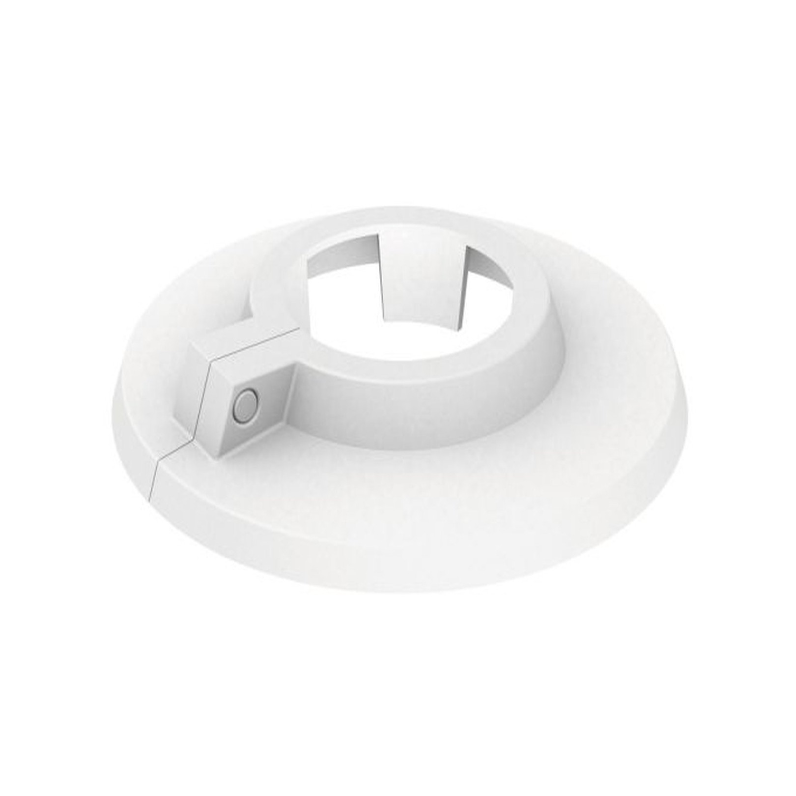 Flamco Simplex Klemmrosette RKW weiss 57mm temperaturbeständig 12157