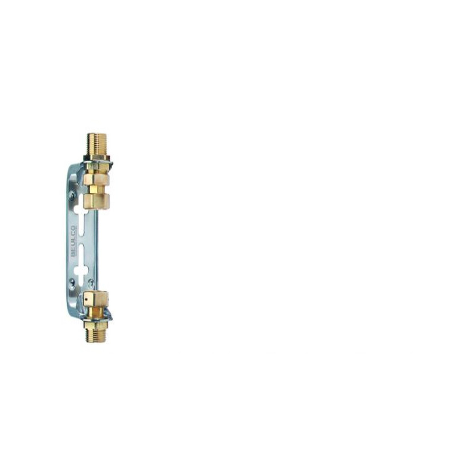 Beulco WZ-Anschlussgarnitur B61 Edelstahl senkrecht geschlossen 1x1 Zoll 263066