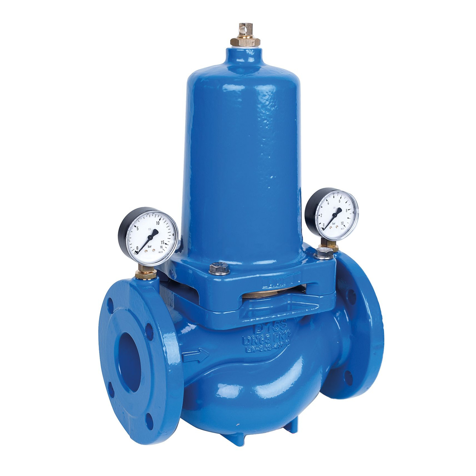 Honeywell Druckminderer D15S-80A pulverbeschichtet blau DN 80 Trinkwasserschutz Sicherungsarmatur 4019837137021