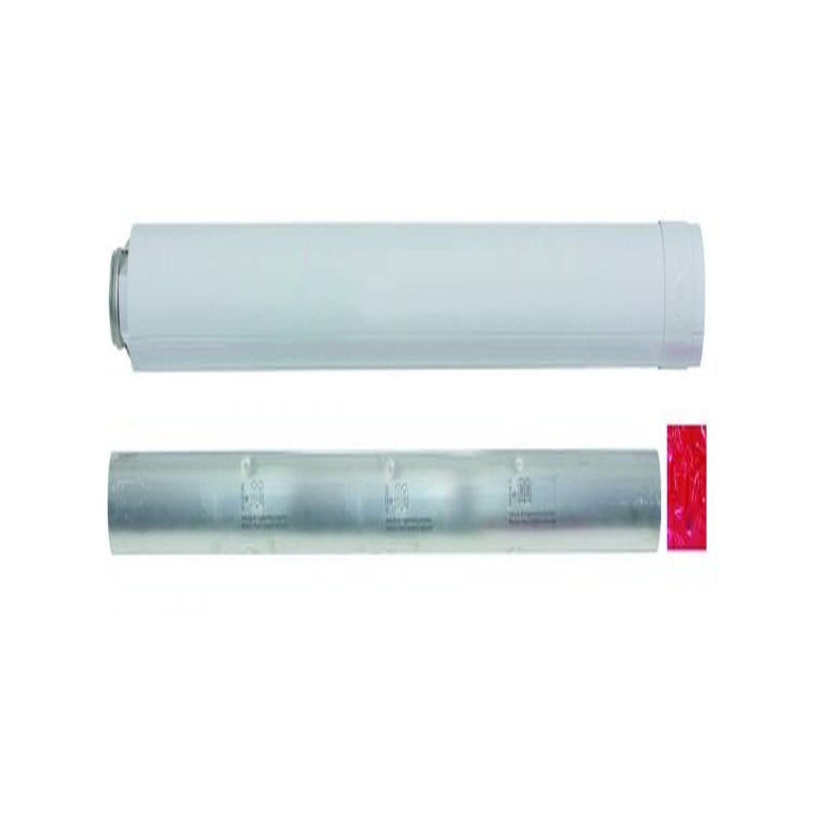 Vaillant Verlängerung konzentrisch 1,0 m 60/100 mm Aluminium turboTEC kürzbar 303833