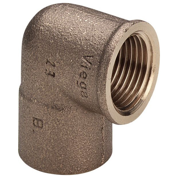 Viega Rotguss-Winkel 94090 G 22x3-4 Zoll IG 90Grad Lötanschluss Rp-Gewinde 107581
