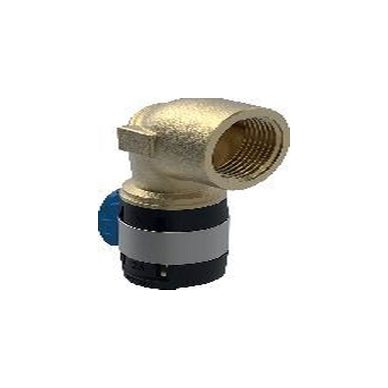 Geberit FlowFit Übergangsbogen 90 Grad 25mm 3/4 Zoll bleifreier Rotguss Pressindikator 620532001