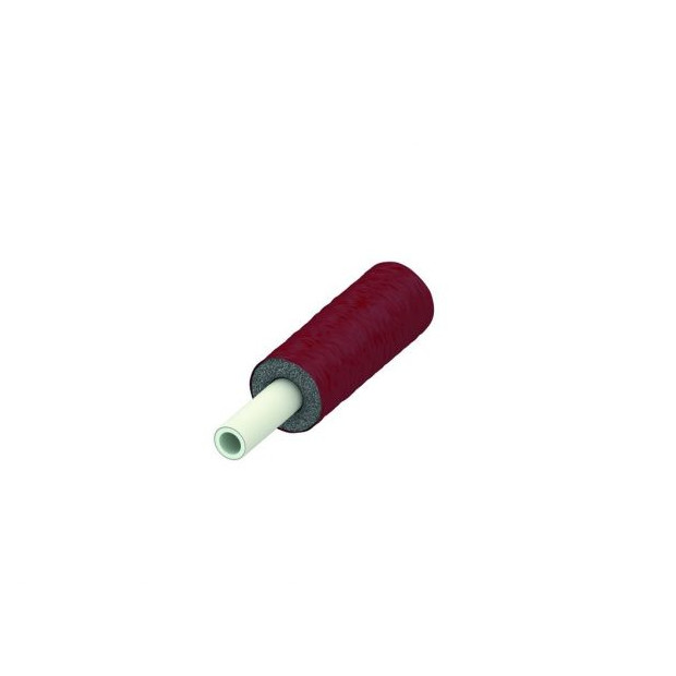 TECE Mehrschichtverbundrohr TECEflex PE-Xc Al PE-RT vorgedaemmt 25 RS 9 mm rot 731625