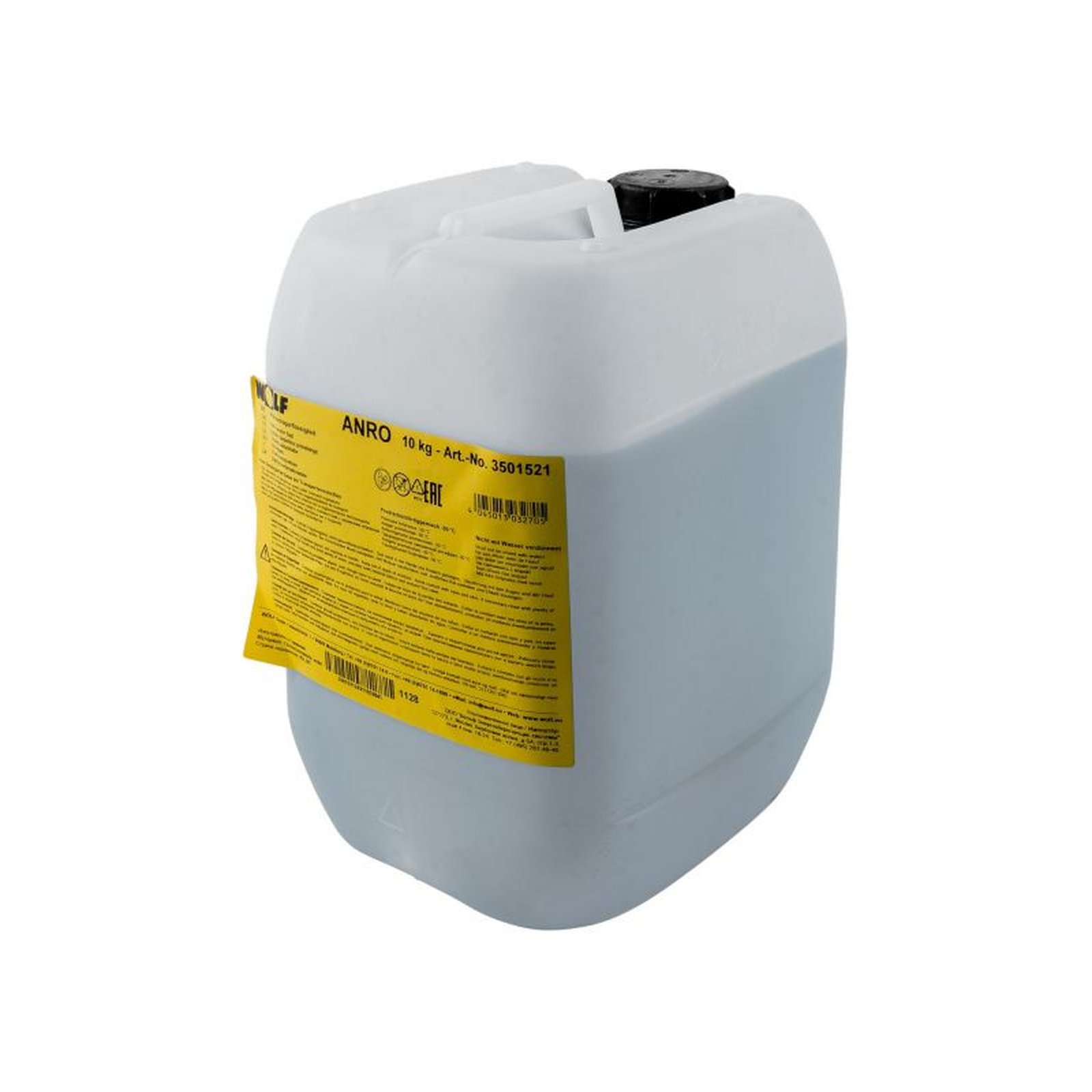 Wolf Wärmeträgerflüssigkeit ANRO 10 kg Sole-Flüssigkeit Fluid Solar Frostschutz biologisch abbaubar 3501521