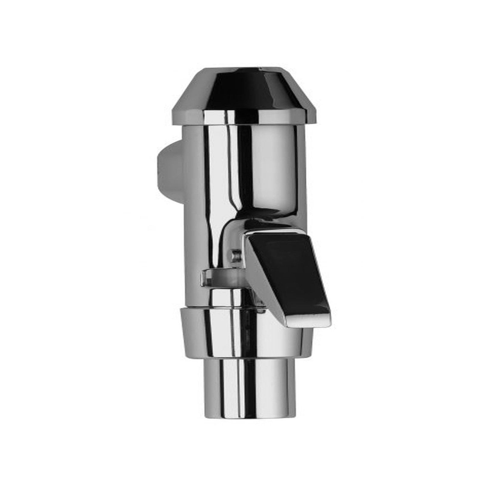 Benkiser WC-Druckspüler Typ 828 mechanische Auslösung DN 20 3/4 Zoll Messing verchromt vandalensicher 8283904
