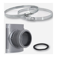 Airfit Sattel-Abzweig DN160x50 Edelstahl SchlauchSchellen 28165SA