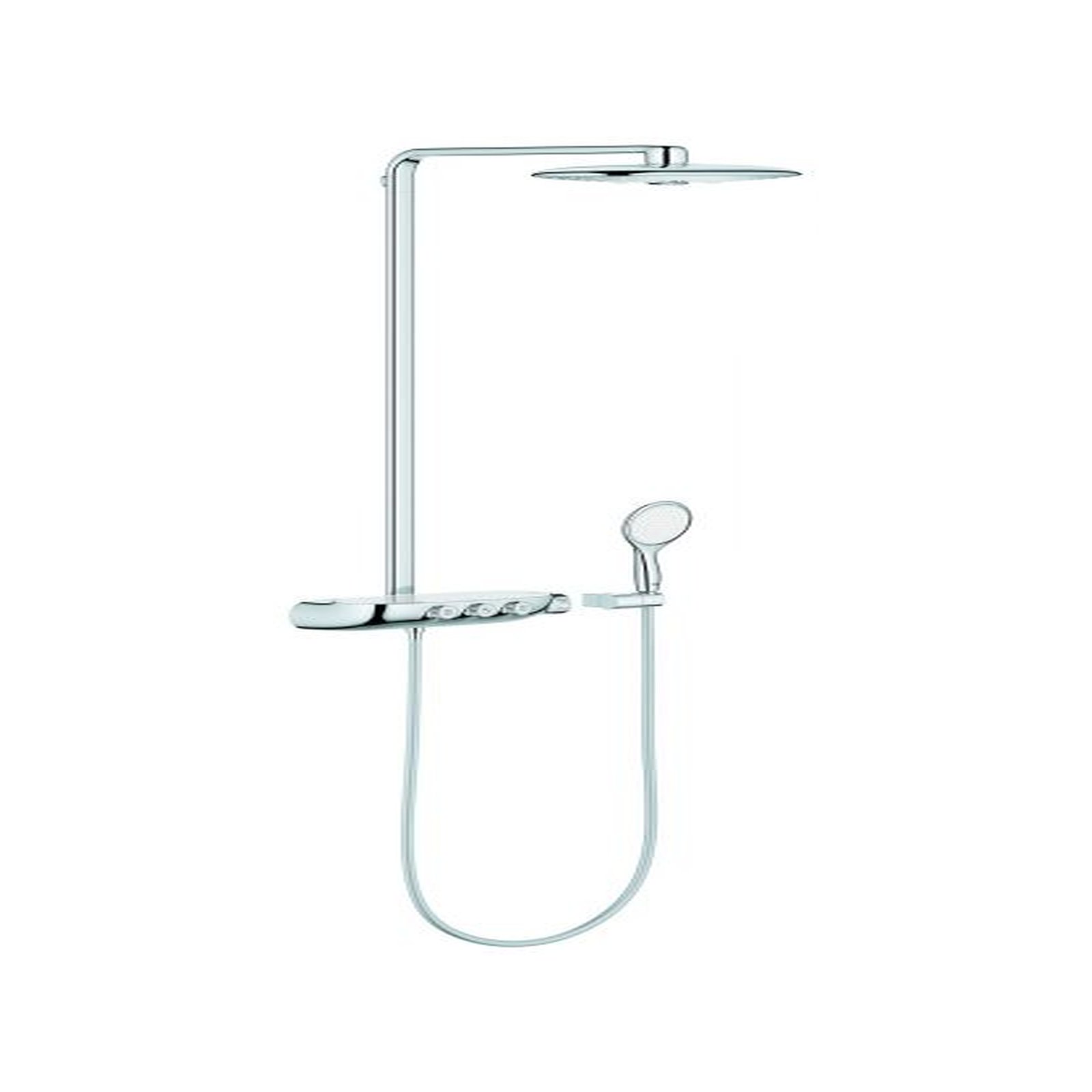 Grohe Duschsystem Rainshower Smartcontrol 360 Duo Chrom Thermostat Kopfbrause Handbrause 26250000