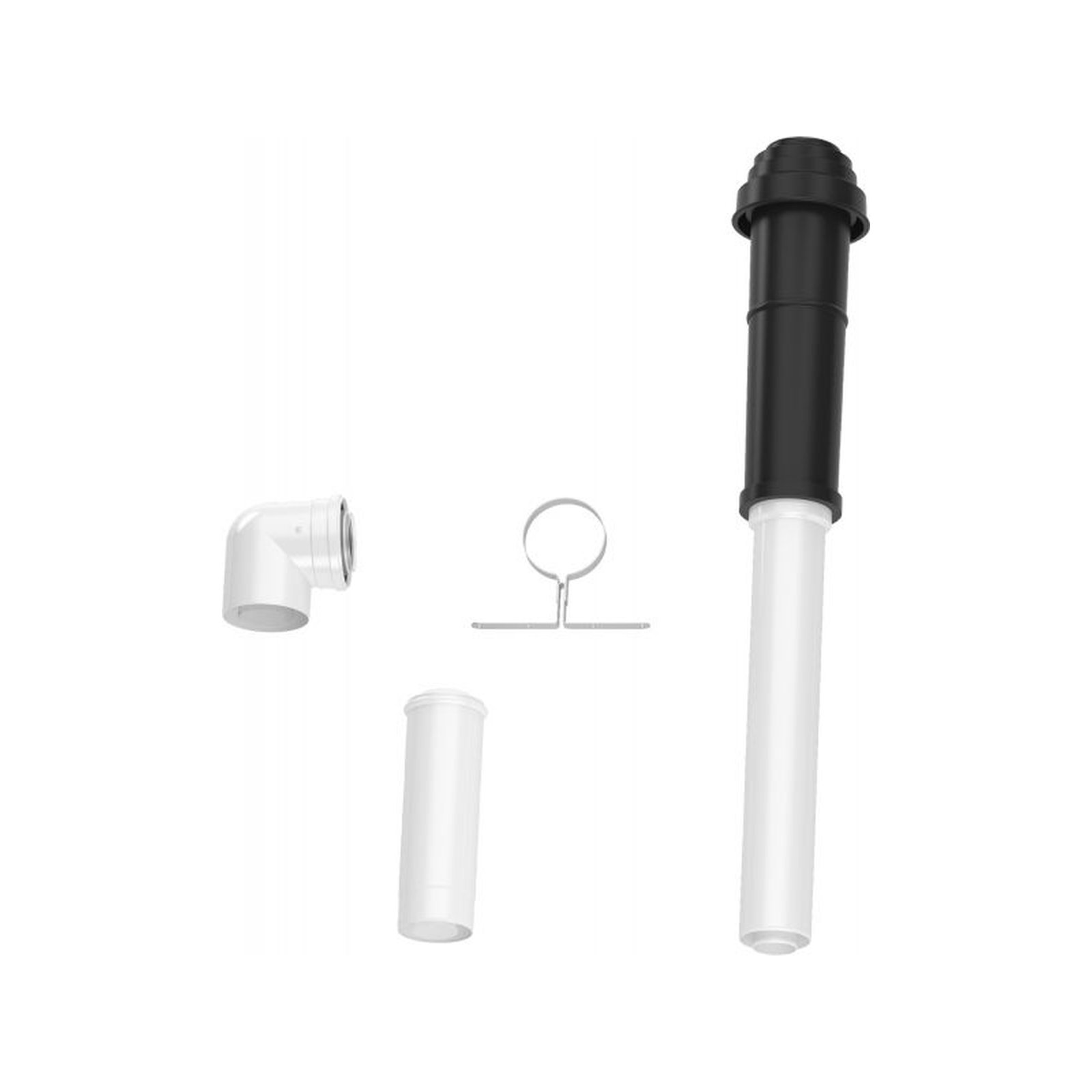 Bosch Abgaszubehör FC-Set80-C33x Dachdurchführung 80/125 hinten schwarz Grundbausatz C33x 7738112758 Bosch Abgaszubehör FC-Set80-C33x Dachdurchführung 80/125 hinten schwarz Grundbausatz C33x 7738112758