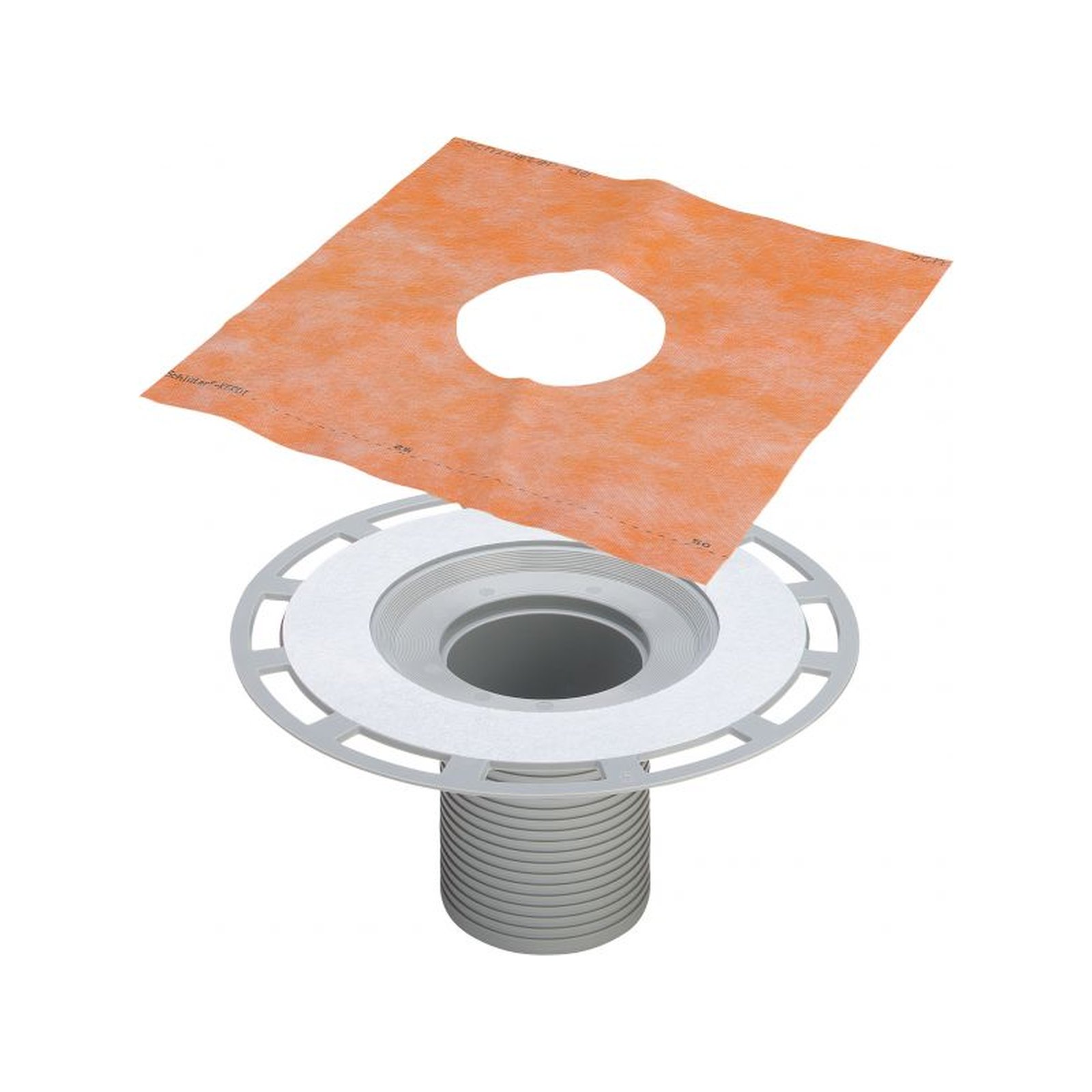 Viega Aufstockelement Advantix Plus 4925 Kunststoff Abdichtungsflansch Bauschutz Abdichtungsmanschette 471057