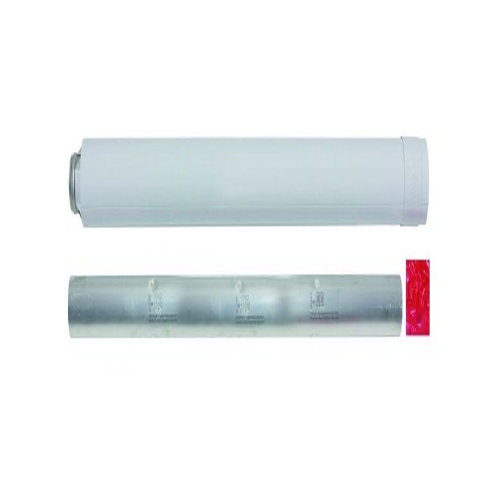 Vaillant Verlängerung konzentrisch 1,0 m 60/100 mm Aluminium turboTEC kürzbar 303833