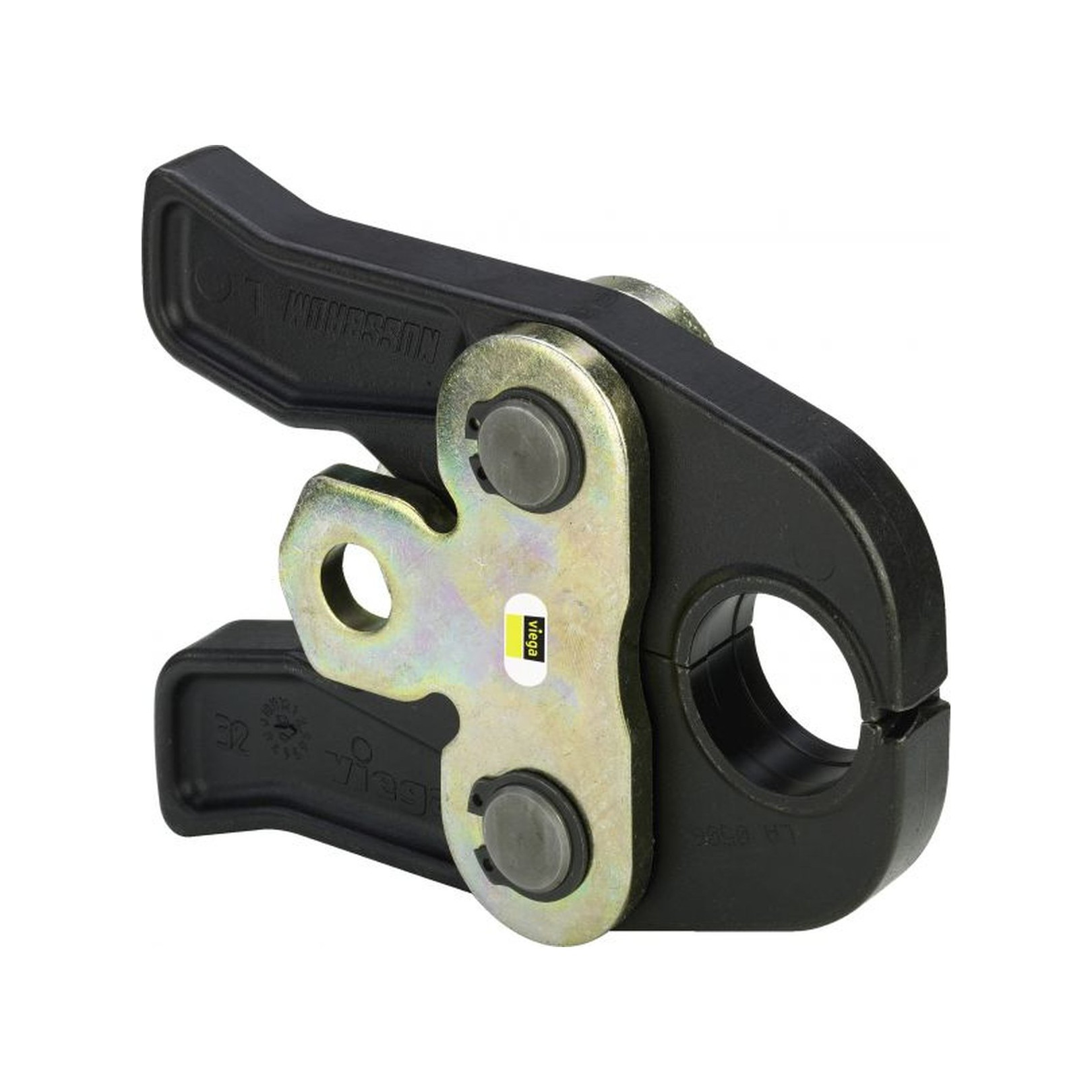 Viega Pressbacke 25mm PT2 Stahl phosphatiert kompatibel Pressgun Geberit Ridgid 351564