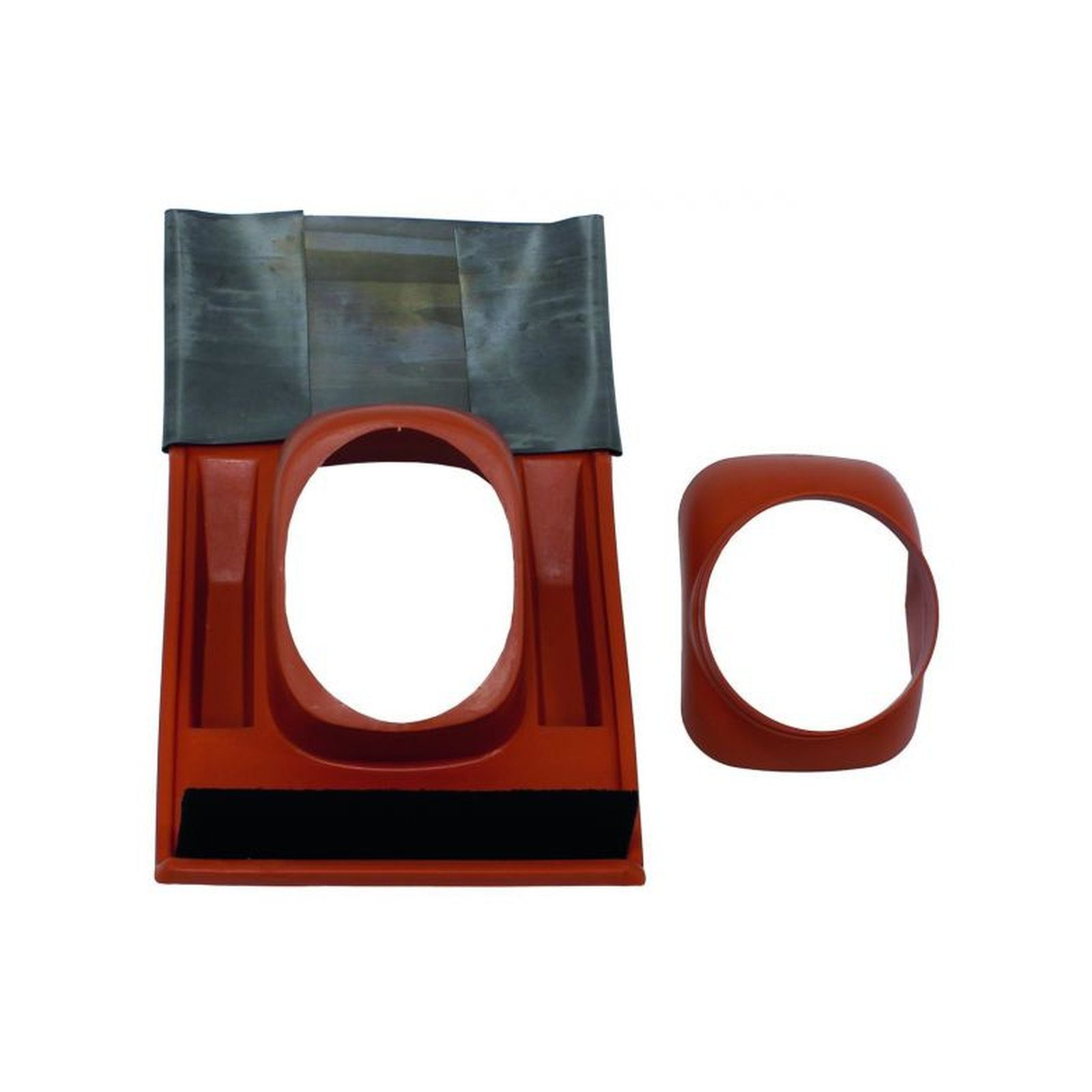 Vaillant Standardpfanne Schrägdach 25-50 Grad rot DN60/100 DN80/125 Kunststoff 300850