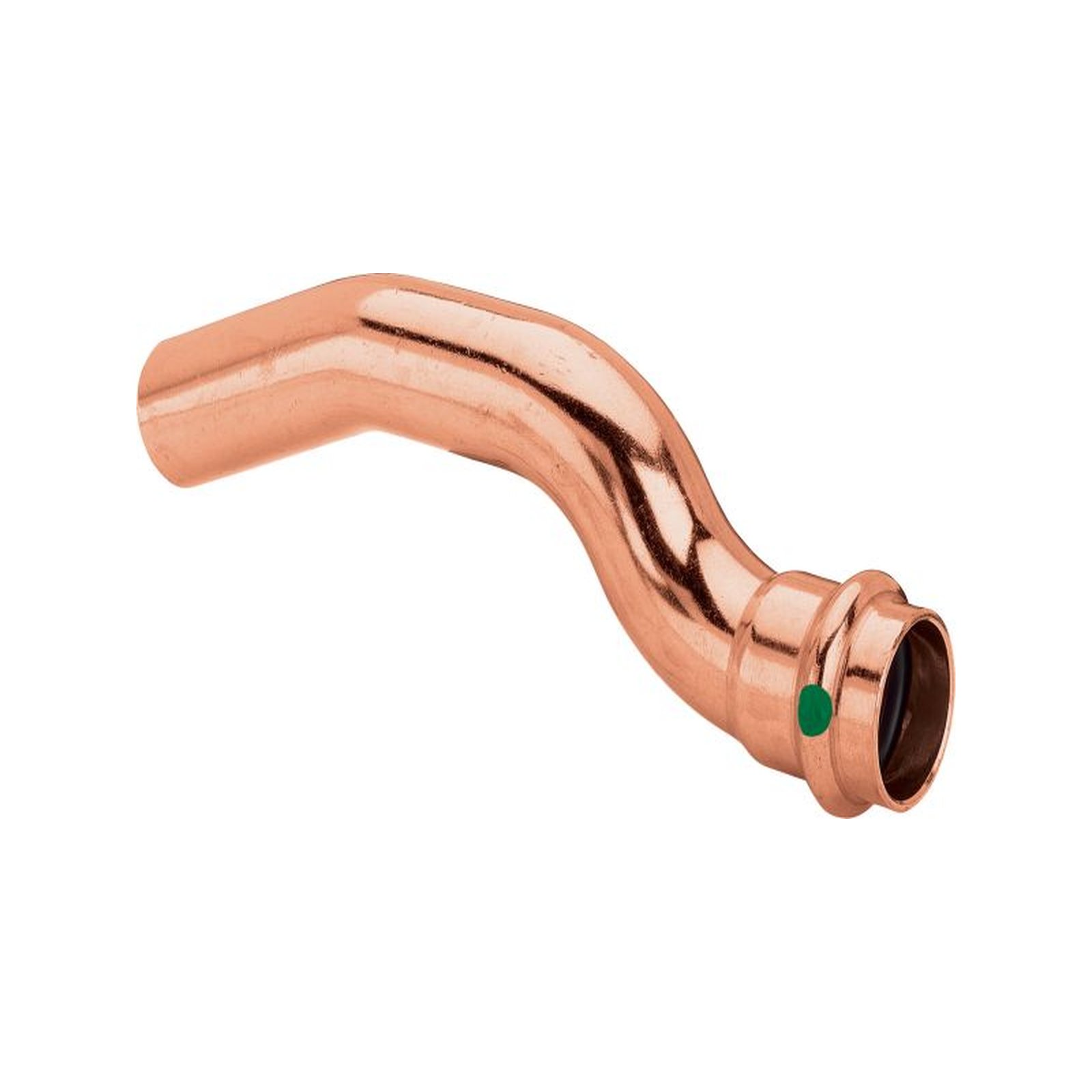 Überbogen PROFIPRESS 2427 12 mm Kupfer mit Muffe